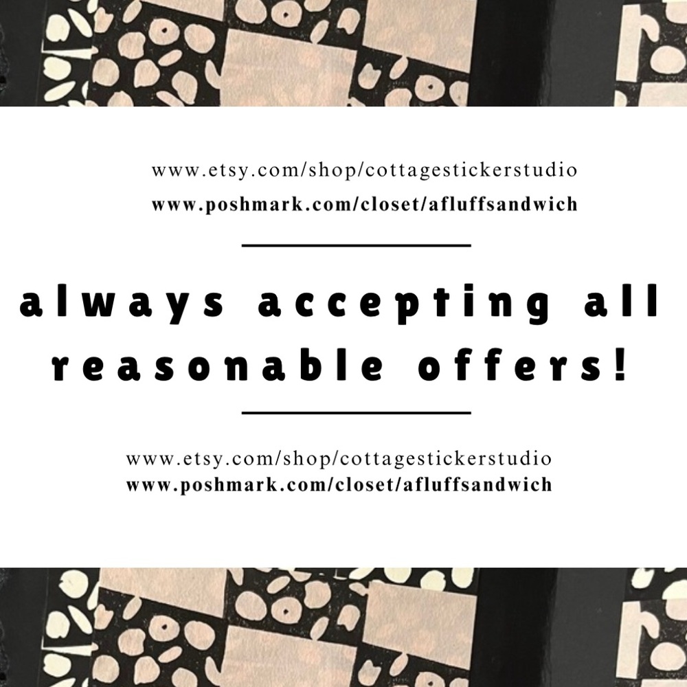✨reasonable offers!✨